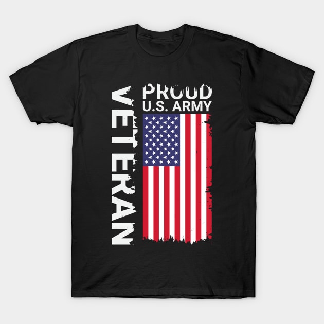 Proud us army veteran design T-Shirt by emofix